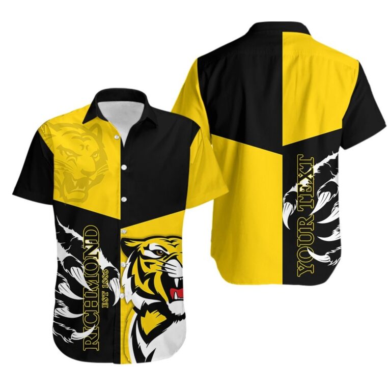 Australian Football League store - Loyal fans of Richmond Tigers's Unisex Button Shirt,Kid Button Shirt:vintage Australian Football League suit,uniform,apparel,shirts,merch,hoodie,jackets,shorts,sweatshirt,outfits,clothes