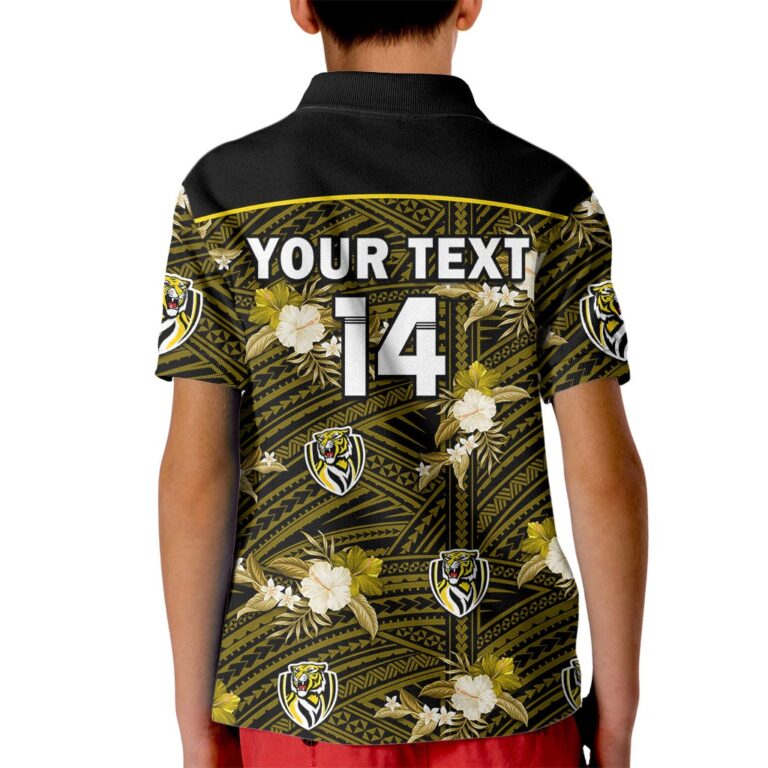 Australian Football League store - Loyal fans of Richmond Tigers's Kid Polo Shirt:vintage Australian Football League suit,uniform,apparel,shirts,merch,hoodie,jackets,shorts,sweatshirt,outfits,clothes