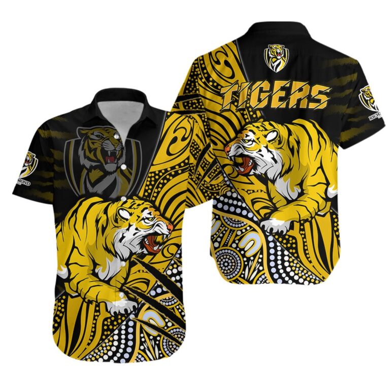 Australian Football League store - Loyal fans of Richmond Tigers's Unisex Button Shirt,Kid Button Shirt:vintage Australian Football League suit,uniform,apparel,shirts,merch,hoodie,jackets,shorts,sweatshirt,outfits,clothes