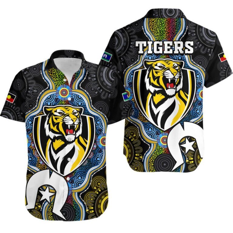 Australian Football League store - Loyal fans of Richmond Tigers's Unisex Button Shirt,Kid Button Shirt:vintage Australian Football League suit,uniform,apparel,shirts,merch,hoodie,jackets,shorts,sweatshirt,outfits,clothes