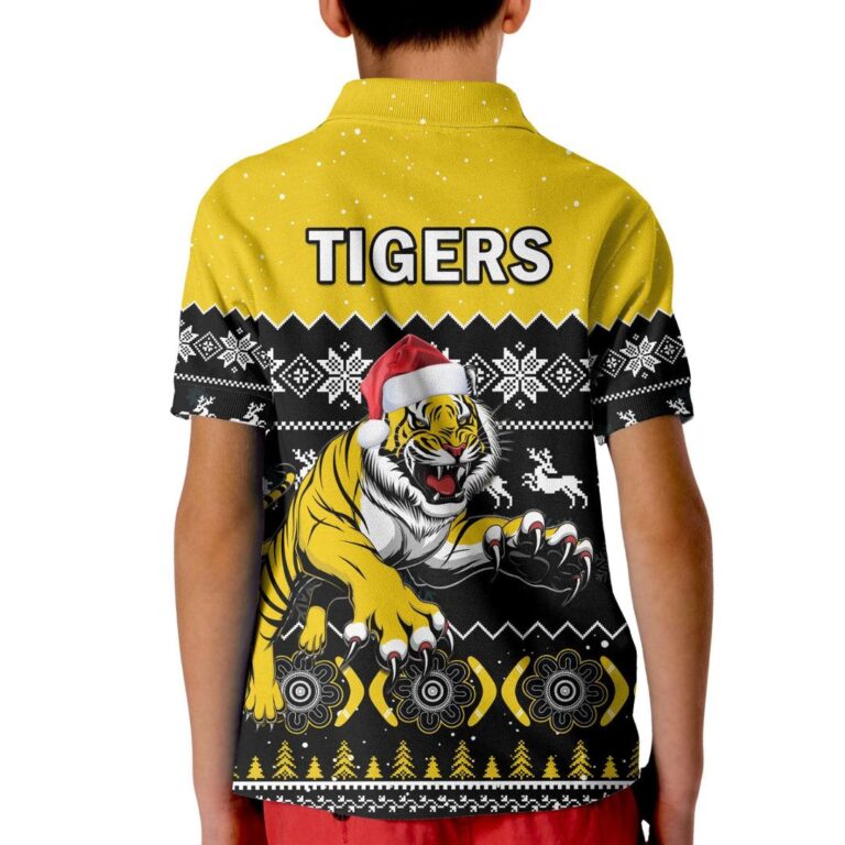 Australian Football League store - Loyal fans of Richmond Tigers's Kid Polo Shirt:vintage Australian Football League suit,uniform,apparel,shirts,merch,hoodie,jackets,shorts,sweatshirt,outfits,clothes