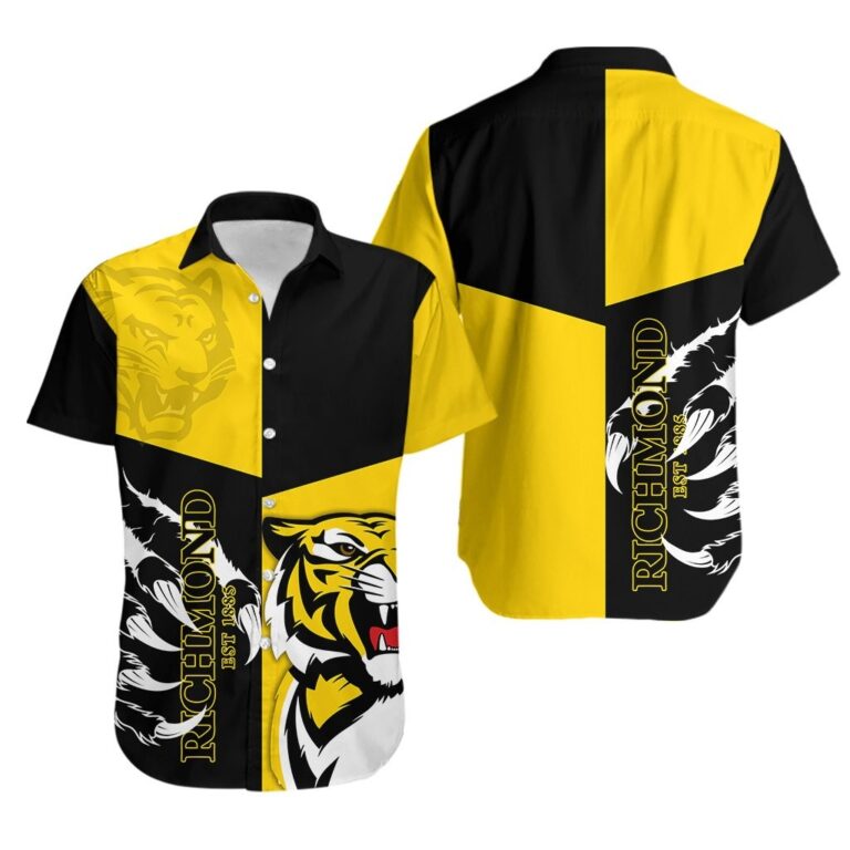 Australian Football League store - Loyal fans of Richmond Tigers's Unisex Button Shirt,Kid Button Shirt:vintage Australian Football League suit,uniform,apparel,shirts,merch,hoodie,jackets,shorts,sweatshirt,outfits,clothes