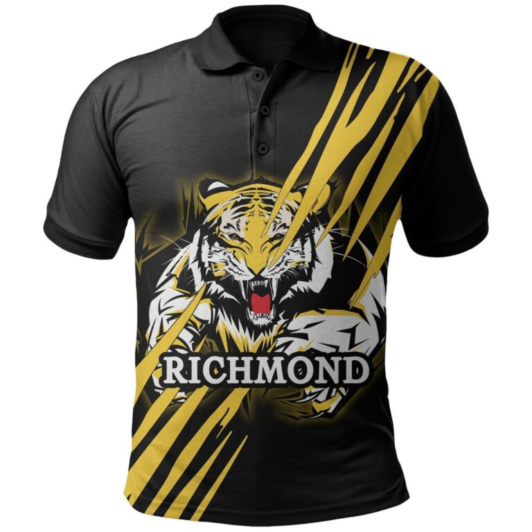 Australian Football League store - Loyal fans of Richmond Tigers's Unisex Polo Shirt:vintage Australian Football League suit,uniform,apparel,shirts,merch,hoodie,jackets,shorts,sweatshirt,outfits,clothes
