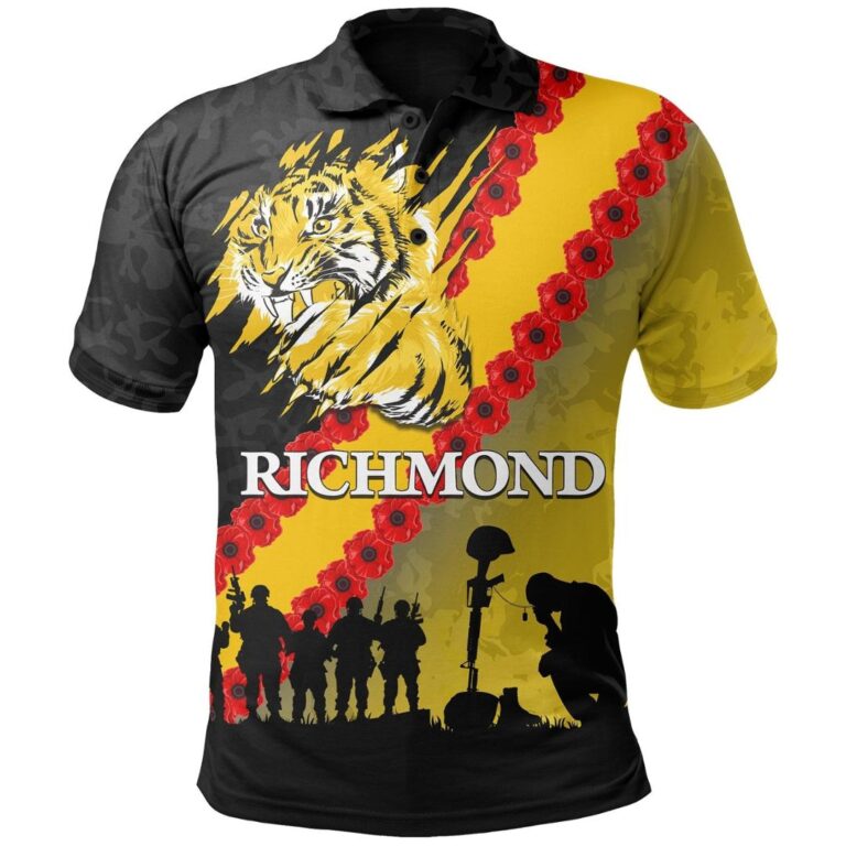Australian Football League store - Loyal fans of Richmond Tigers's Unisex Polo Shirt:vintage Australian Football League suit,uniform,apparel,shirts,merch,hoodie,jackets,shorts,sweatshirt,outfits,clothes