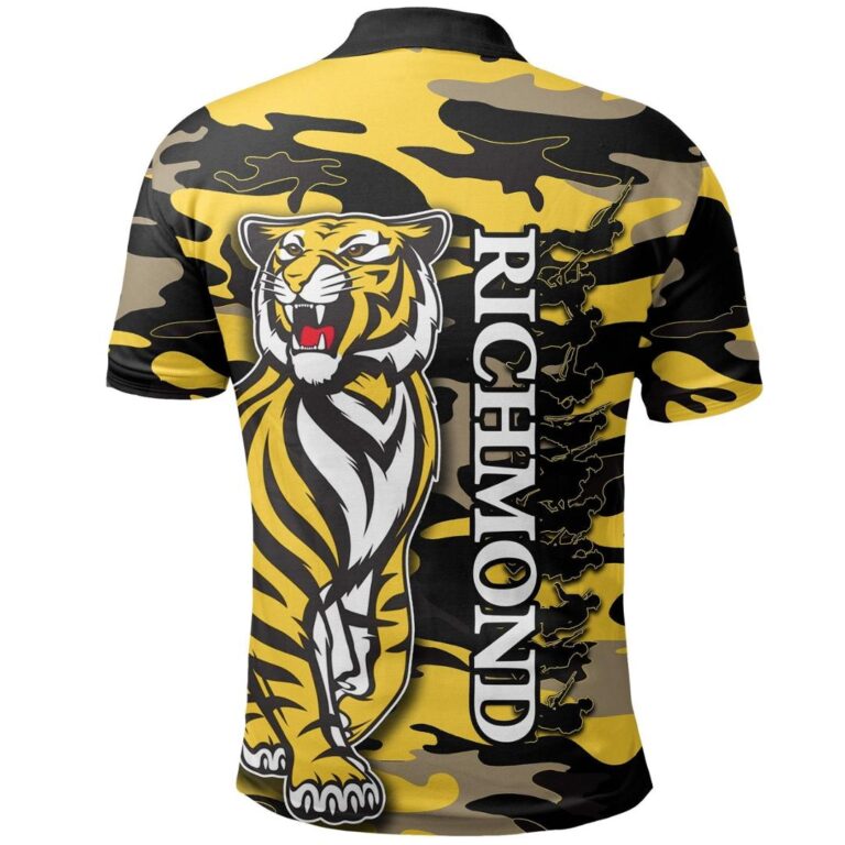 Australian Football League store - Loyal fans of Richmond Tigers's Unisex Polo Shirt:vintage Australian Football League suit,uniform,apparel,shirts,merch,hoodie,jackets,shorts,sweatshirt,outfits,clothes