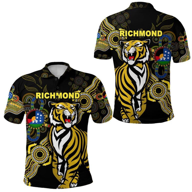 Australian Football League store - Loyal fans of Richmond Tigers's Unisex Polo Shirt:vintage Australian Football League suit,uniform,apparel,shirts,merch,hoodie,jackets,shorts,sweatshirt,outfits,clothes