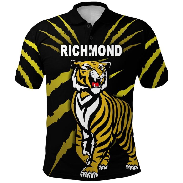 Australian Football League store - Loyal fans of Richmond Tigers's Unisex Polo Shirt:vintage Australian Football League suit,uniform,apparel,shirts,merch,hoodie,jackets,shorts,sweatshirt,outfits,clothes