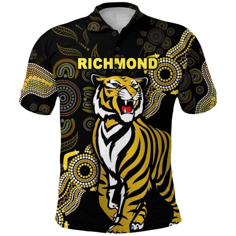 Australian Football League store - Loyal fans of Richmond Tigers's Unisex Polo Shirt:vintage Australian Football League suit,uniform,apparel,shirts,merch,hoodie,jackets,shorts,sweatshirt,outfits,clothes