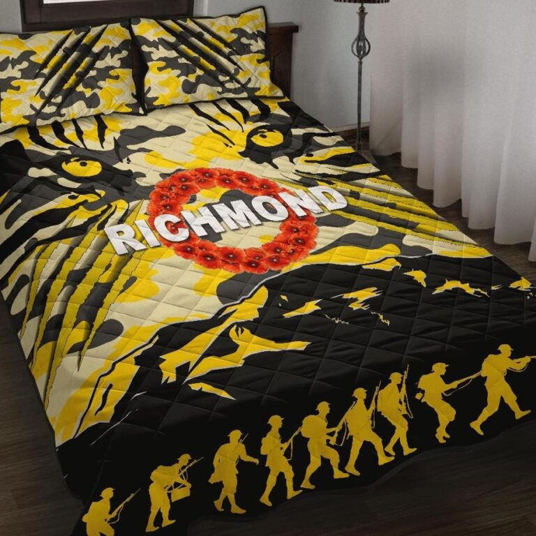 Australian Football League store - Loyal fans of Richmond Football Club's Quilt + 1/2 Pillow Cases:vintage Australian Football League suit,uniform,apparel,shirts,merch,hoodie,jackets,shorts,sweatshirt,outfits,clothes
