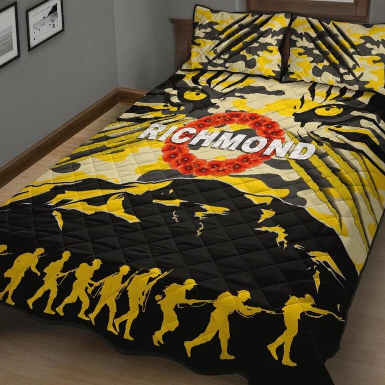 Australian Football League store - Loyal fans of Richmond Football Club's Quilt + 1/2 Pillow Cases:vintage Australian Football League suit,uniform,apparel,shirts,merch,hoodie,jackets,shorts,sweatshirt,outfits,clothes