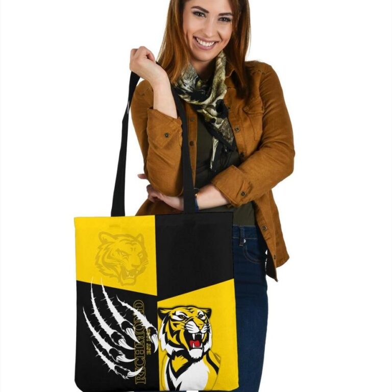 Australian Football League store - Loyal fans of Richmond Tigers's Tote Bag:vintage Australian Football League suit,uniform,apparel,shirts,merch,hoodie,jackets,shorts,sweatshirt,outfits,clothes