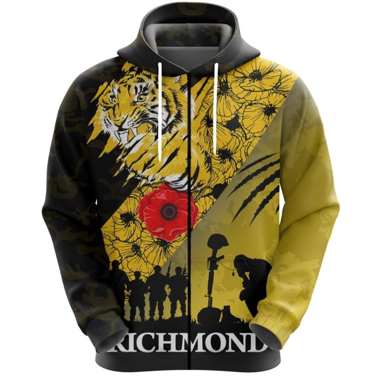 Australian Football League store - Loyal fans of Richmond Football Club's Unisex Zip Hoodie:vintage Australian Football League suit,uniform,apparel,shirts,merch,hoodie,jackets,shorts,sweatshirt,outfits,clothes
