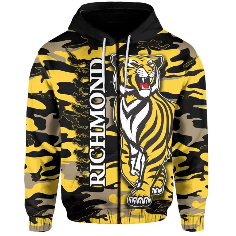 Australian Football League store - Loyal fans of Richmond Football Club's Unisex Zip Hoodie:vintage Australian Football League suit,uniform,apparel,shirts,merch,hoodie,jackets,shorts,sweatshirt,outfits,clothes
