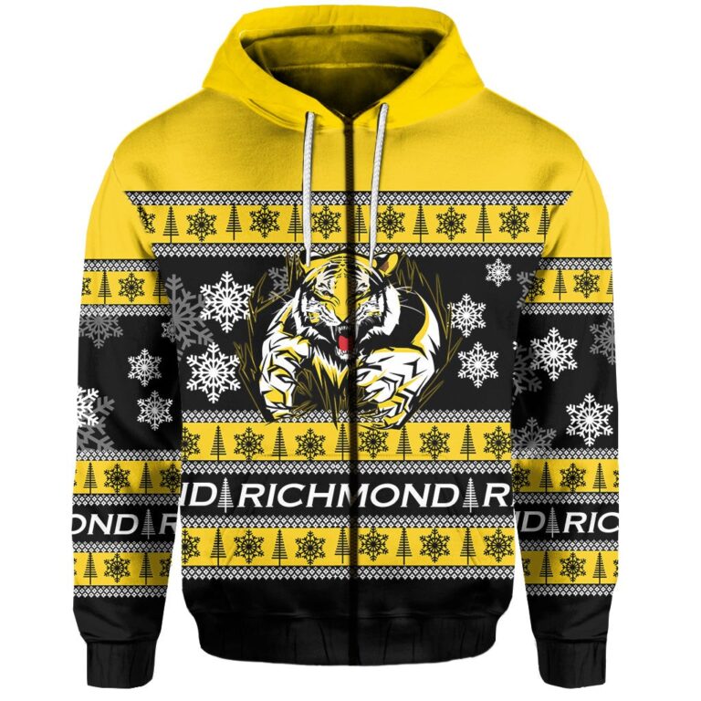 Australian Football League store - Loyal fans of Richmond Football Club's Unisex Zip Hoodie:vintage Australian Football League suit,uniform,apparel,shirts,merch,hoodie,jackets,shorts,sweatshirt,outfits,clothes