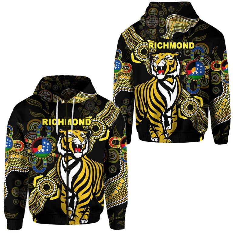 Australian Football League store - Loyal fans of Richmond Football Club's Unisex Zip Hoodie:vintage Australian Football League suit,uniform,apparel,shirts,merch,hoodie,jackets,shorts,sweatshirt,outfits,clothes