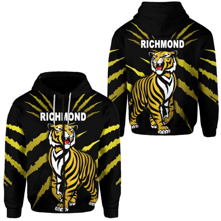 Australian Football League store - Loyal fans of Richmond Football Club's Unisex Zip Hoodie:vintage Australian Football League suit,uniform,apparel,shirts,merch,hoodie,jackets,shorts,sweatshirt,outfits,clothes