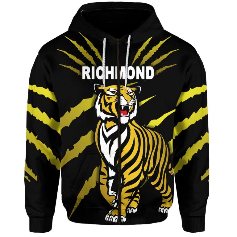 Australian Football League store - Loyal fans of Richmond Football Club's Unisex Zip Hoodie:vintage Australian Football League suit,uniform,apparel,shirts,merch,hoodie,jackets,shorts,sweatshirt,outfits,clothes
