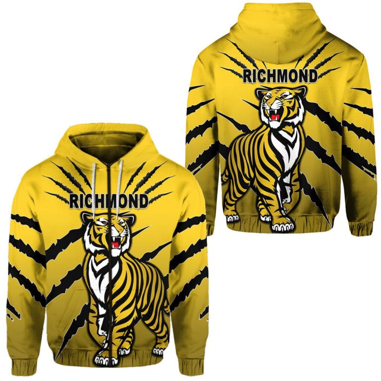 Australian Football League store - Loyal fans of Richmond Football Club's Unisex Zip Hoodie:vintage Australian Football League suit,uniform,apparel,shirts,merch,hoodie,jackets,shorts,sweatshirt,outfits,clothes