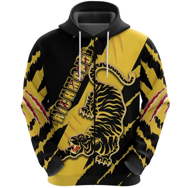 Australian Football League store - Loyal fans of Richmond Football Club's Unisex Zip Hoodie:vintage Australian Football League suit,uniform,apparel,shirts,merch,hoodie,jackets,shorts,sweatshirt,outfits,clothes