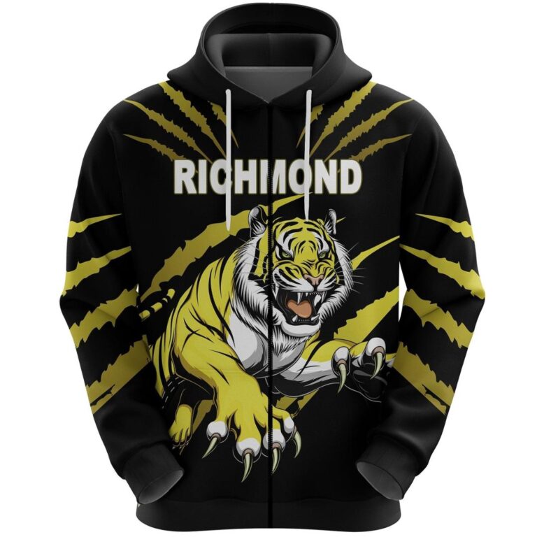 Australian Football League store - Loyal fans of Richmond Football Club's Unisex Zip Hoodie:vintage Australian Football League suit,uniform,apparel,shirts,merch,hoodie,jackets,shorts,sweatshirt,outfits,clothes