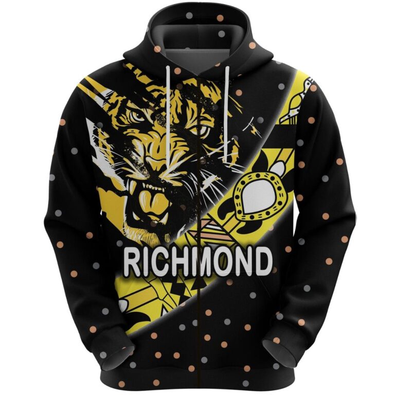 Australian Football League store - Loyal fans of Richmond Football Club's Unisex Zip Hoodie:vintage Australian Football League suit,uniform,apparel,shirts,merch,hoodie,jackets,shorts,sweatshirt,outfits,clothes