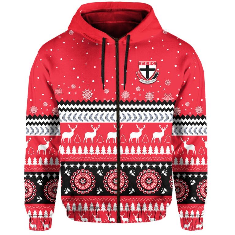 Australian Football League store - Loyal fans of St Kilda Football Club's Unisex Zip Hoodie:vintage Australian Football League suit,uniform,apparel,shirts,merch,hoodie,jackets,shorts,sweatshirt,outfits,clothes