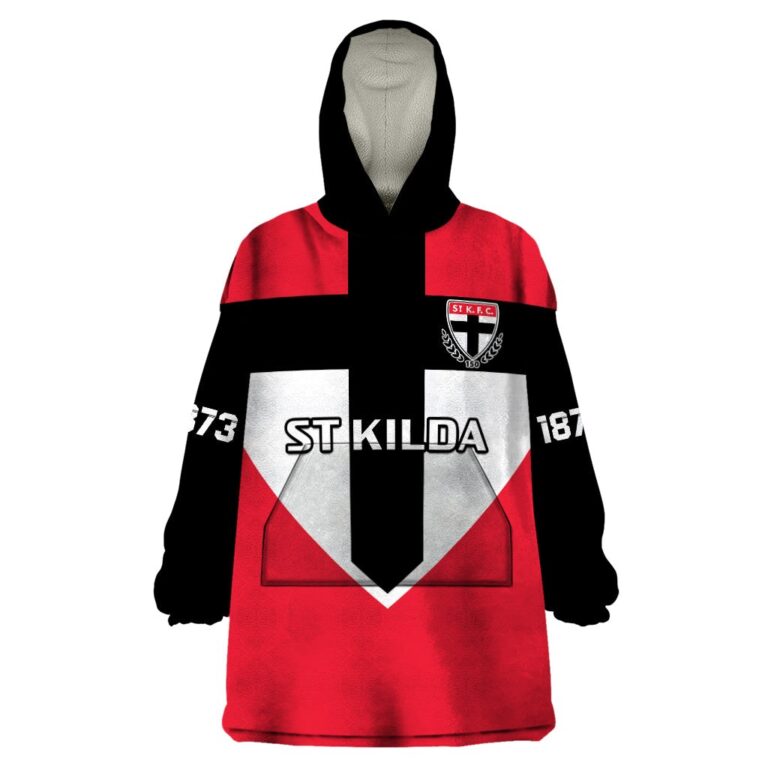 Australian Football League store - Loyal fans of St Kilda Football Club's Unisex Oodie,Kid Oodie:vintage Australian Football League suit,uniform,apparel,shirts,merch,hoodie,jackets,shorts,sweatshirt,outfits,clothes