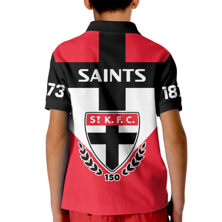 Australian Football League store - Loyal fans of St Kilda Saints's Kid Polo Shirt:vintage Australian Football League suit,uniform,apparel,shirts,merch,hoodie,jackets,shorts,sweatshirt,outfits,clothes