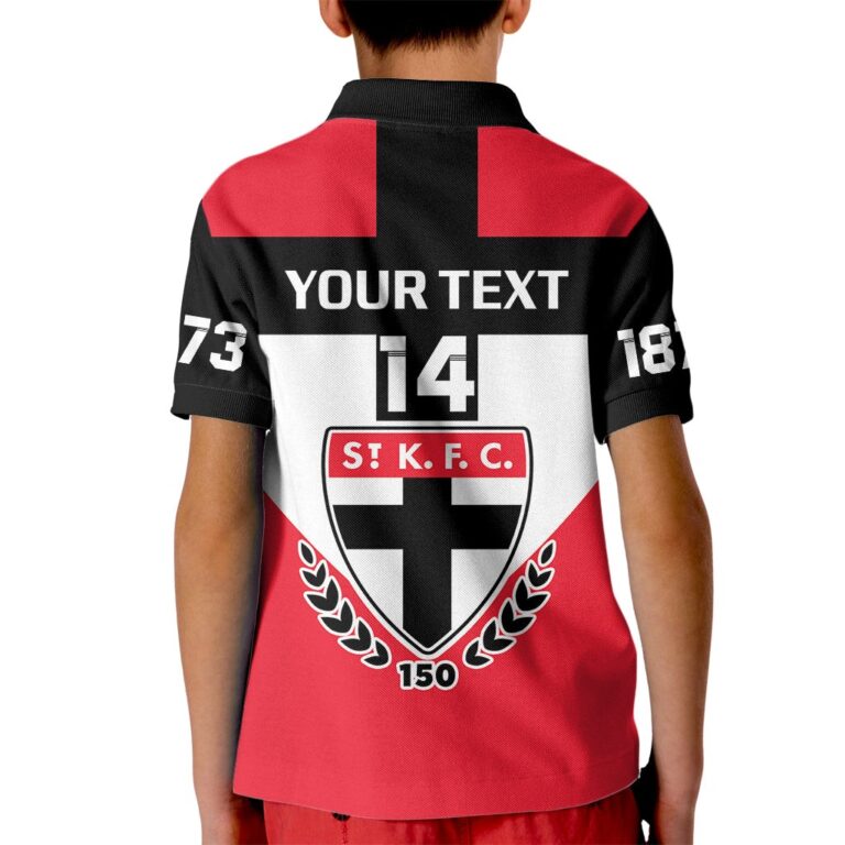 Australian Football League store - Loyal fans of St Kilda Saints's Kid Polo Shirt:vintage Australian Football League suit,uniform,apparel,shirts,merch,hoodie,jackets,shorts,sweatshirt,outfits,clothes