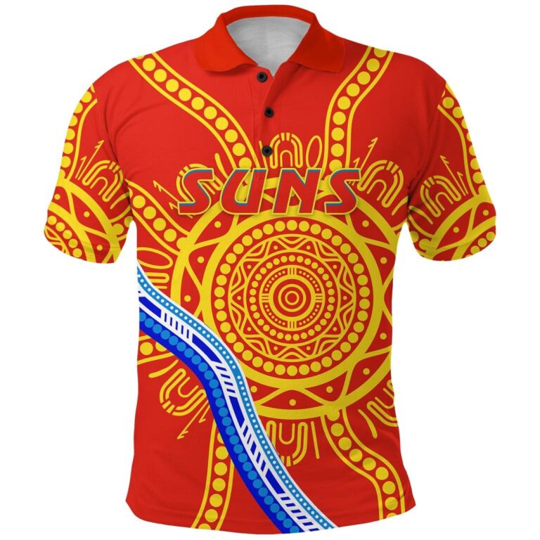 Australian Football League store - Loyal fans of Gold Coast Suns's Unisex Polo Shirt:vintage Australian Football League suit,uniform,apparel,shirts,merch,hoodie,jackets,shorts,sweatshirt,outfits,clothes
