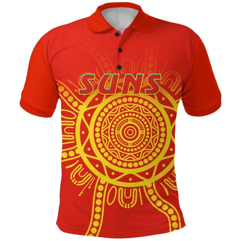 Australian Football League store - Loyal fans of Gold Coast Suns's Unisex Polo Shirt:vintage Australian Football League suit,uniform,apparel,shirts,merch,hoodie,jackets,shorts,sweatshirt,outfits,clothes