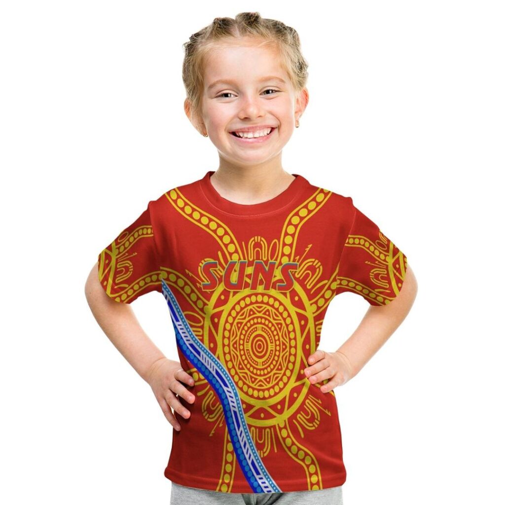 Australian Football League store - Loyal fans of Gold Coast Suns's Kid T-Shirt:vintage Australian Football League suit,uniform,apparel,shirts,merch,hoodie,jackets,shorts,sweatshirt,outfits,clothes