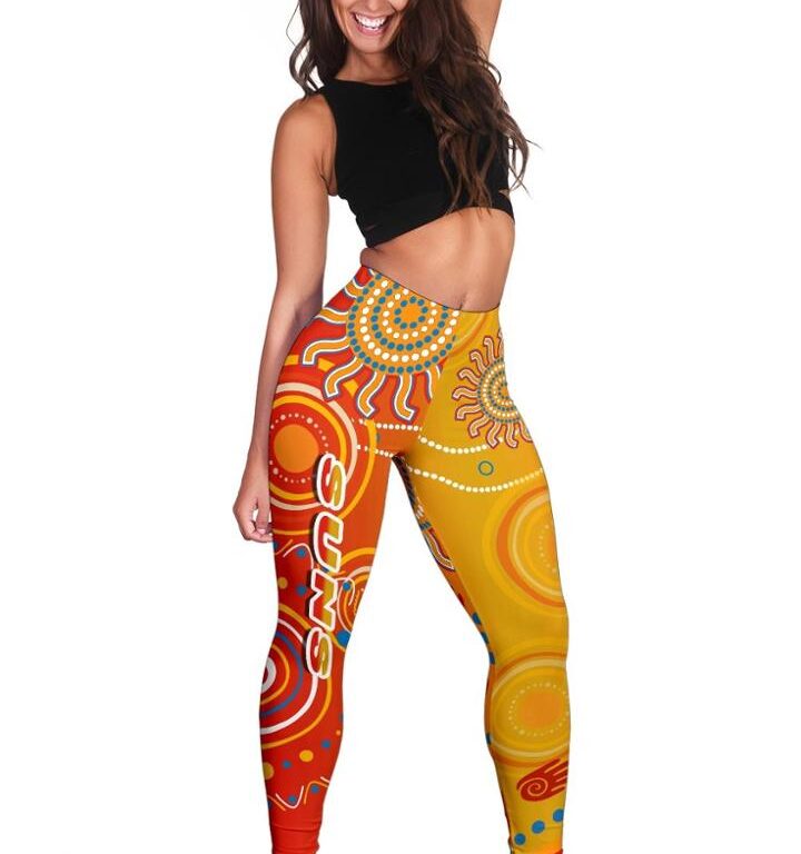 Australian Football League store - Loyal fans of Gold Coast Suns's Leggings:vintage Australian Football League suit,uniform,apparel,shirts,merch,hoodie,jackets,shorts,sweatshirt,outfits,clothes