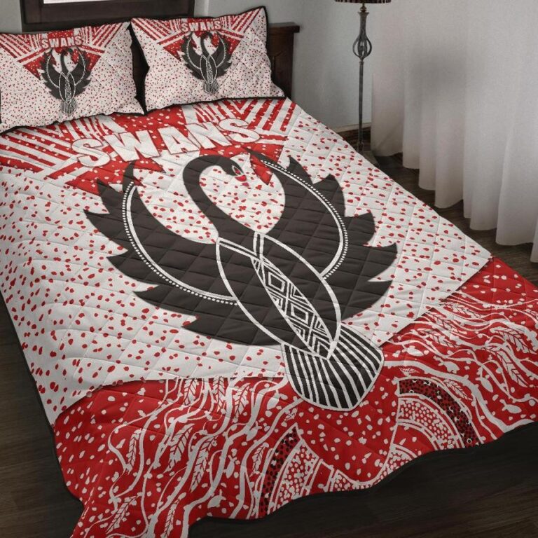 Australian Football League store - Loyal fans of Sydney Swans's Quilt + 1/2 Pillow Cases:vintage Australian Football League suit,uniform,apparel,shirts,merch,hoodie,jackets,shorts,sweatshirt,outfits,clothes