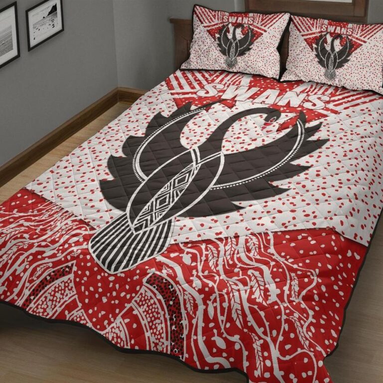 Australian Football League store - Loyal fans of Sydney Swans's Quilt + 1/2 Pillow Cases:vintage Australian Football League suit,uniform,apparel,shirts,merch,hoodie,jackets,shorts,sweatshirt,outfits,clothes
