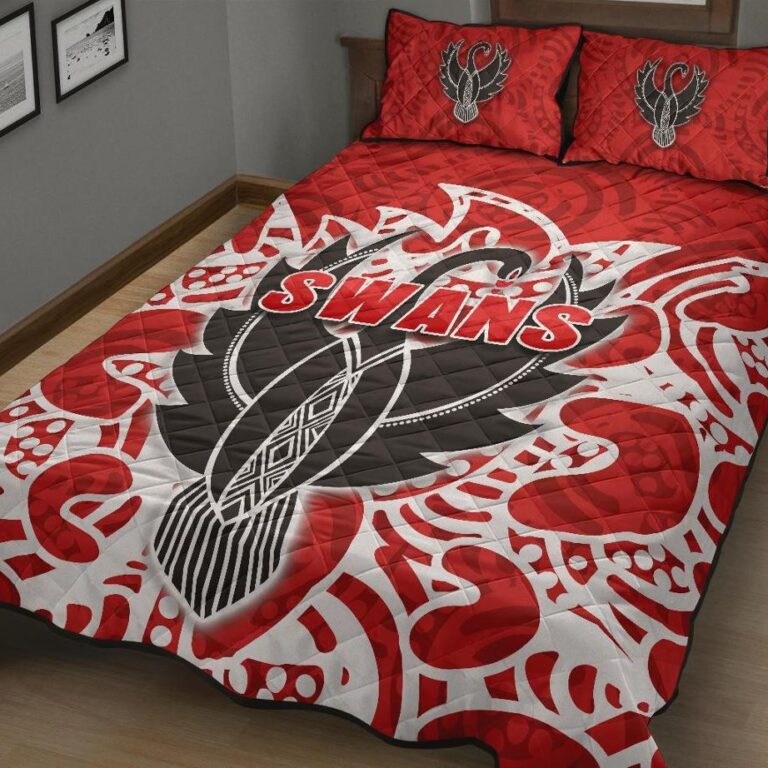 Australian Football League store - Loyal fans of Sydney Swans's Quilt + 1/2 Pillow Cases:vintage Australian Football League suit,uniform,apparel,shirts,merch,hoodie,jackets,shorts,sweatshirt,outfits,clothes