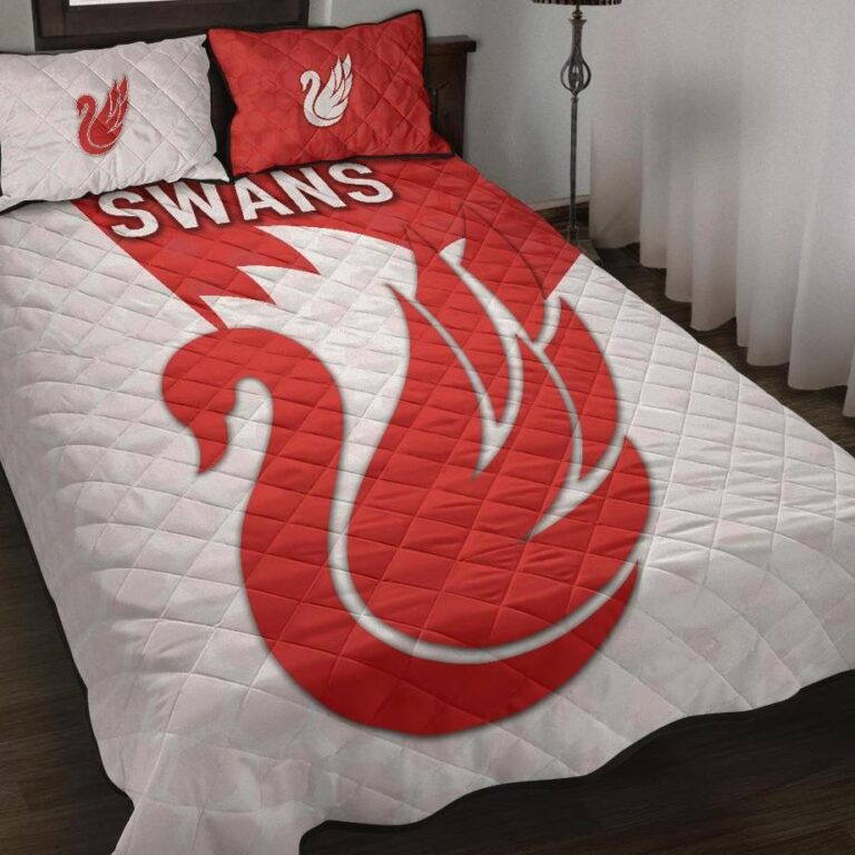 Australian Football League store - Loyal fans of Sydney Swans's Quilt + 1/2 Pillow Cases:vintage Australian Football League suit,uniform,apparel,shirts,merch,hoodie,jackets,shorts,sweatshirt,outfits,clothes