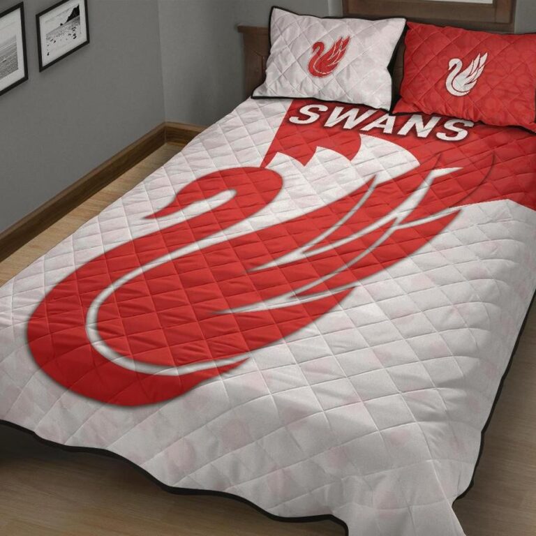 Australian Football League store - Loyal fans of Sydney Swans's Quilt + 1/2 Pillow Cases:vintage Australian Football League suit,uniform,apparel,shirts,merch,hoodie,jackets,shorts,sweatshirt,outfits,clothes