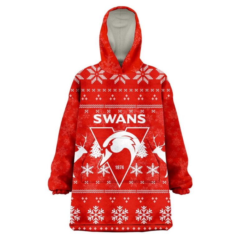 Australian Football League store - Loyal fans of Sydney Swans's Unisex Oodie,Kid Oodie:vintage Australian Football League suit,uniform,apparel,shirts,merch,hoodie,jackets,shorts,sweatshirt,outfits,clothes