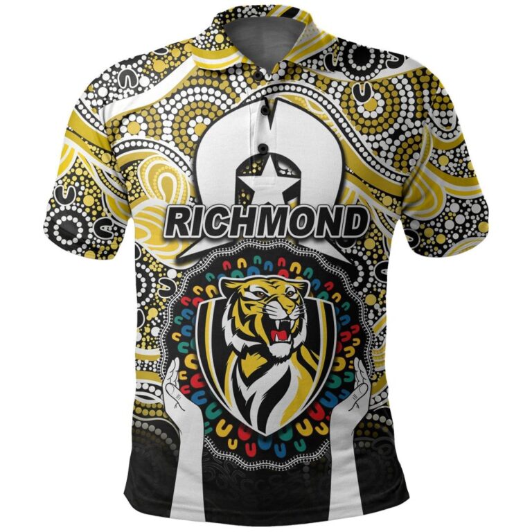 Australian Football League store - Loyal fans of Richmond Tigers's Unisex Polo Shirt:vintage Australian Football League suit,uniform,apparel,shirts,merch,hoodie,jackets,shorts,sweatshirt,outfits,clothes