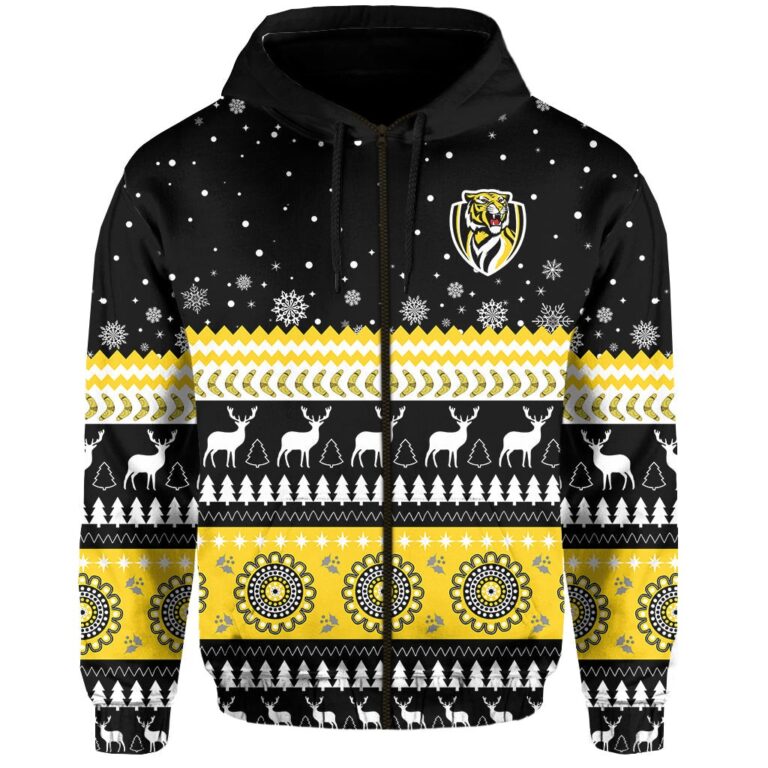 Australian Football League store - Loyal fans of Richmond Football Club's Unisex Zip Hoodie:vintage Australian Football League suit,uniform,apparel,shirts,merch,hoodie,jackets,shorts,sweatshirt,outfits,clothes