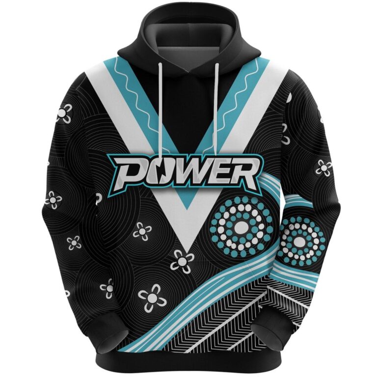 Australian Football League store - Loyal fans of Port Adelaide Football Club's Unisex Hoodie:vintage Australian Football League suit,uniform,apparel,shirts,merch,hoodie,jackets,shorts,sweatshirt,outfits,clothes