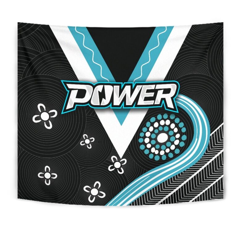 Australian Football League store - Loyal fans of Port Adelaide's Wall Tapestry:vintage Australian Football League suit,uniform,apparel,shirts,merch,hoodie,jackets,shorts,sweatshirt,outfits,clothes