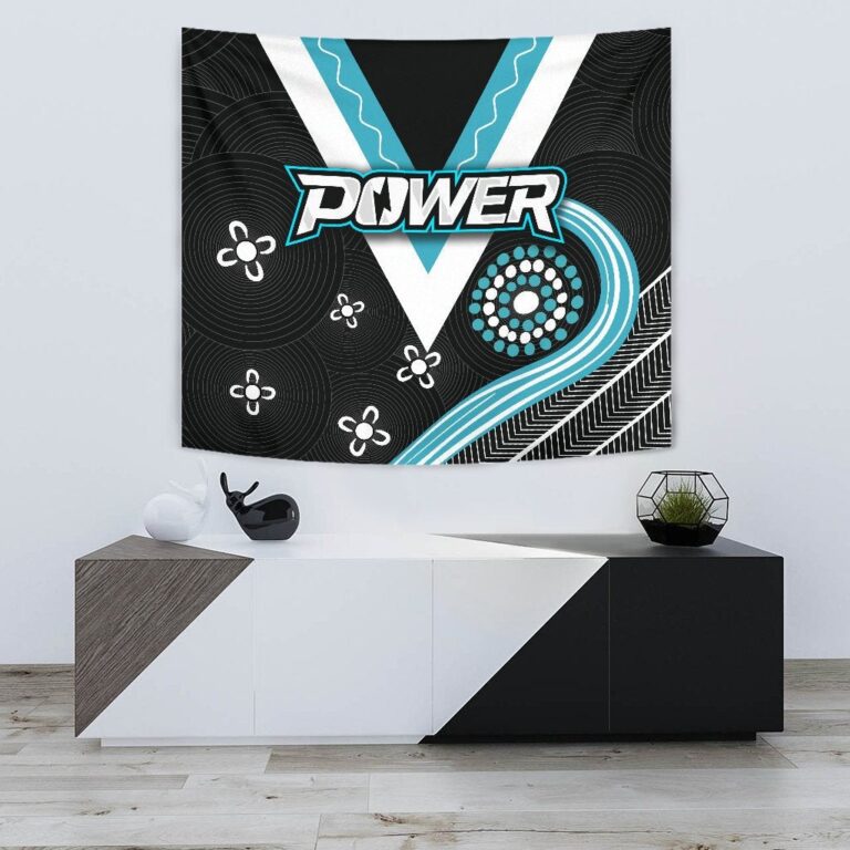 Australian Football League store - Loyal fans of Port Adelaide's Wall Tapestry:vintage Australian Football League suit,uniform,apparel,shirts,merch,hoodie,jackets,shorts,sweatshirt,outfits,clothes