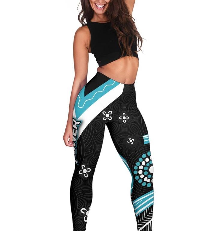 Australian Football League store - Loyal fans of Port Adelaide's Leggings:vintage Australian Football League suit,uniform,apparel,shirts,merch,hoodie,jackets,shorts,sweatshirt,outfits,clothes
