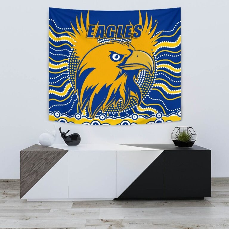 Australian Football League store - Loyal fans of West Coast Eagles's Wall Tapestry:vintage Australian Football League suit,uniform,apparel,shirts,merch,hoodie,jackets,shorts,sweatshirt,outfits,clothes