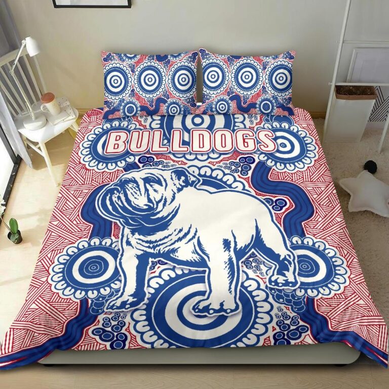 Australian Football League store - Loyal fans of Western Bulldogs's Bedding Duvet Cover + 1/2 Pillow Cases:vintage Australian Football League suit,uniform,apparel,shirts,merch,hoodie,jackets,shorts,sweatshirt,outfits,clothes