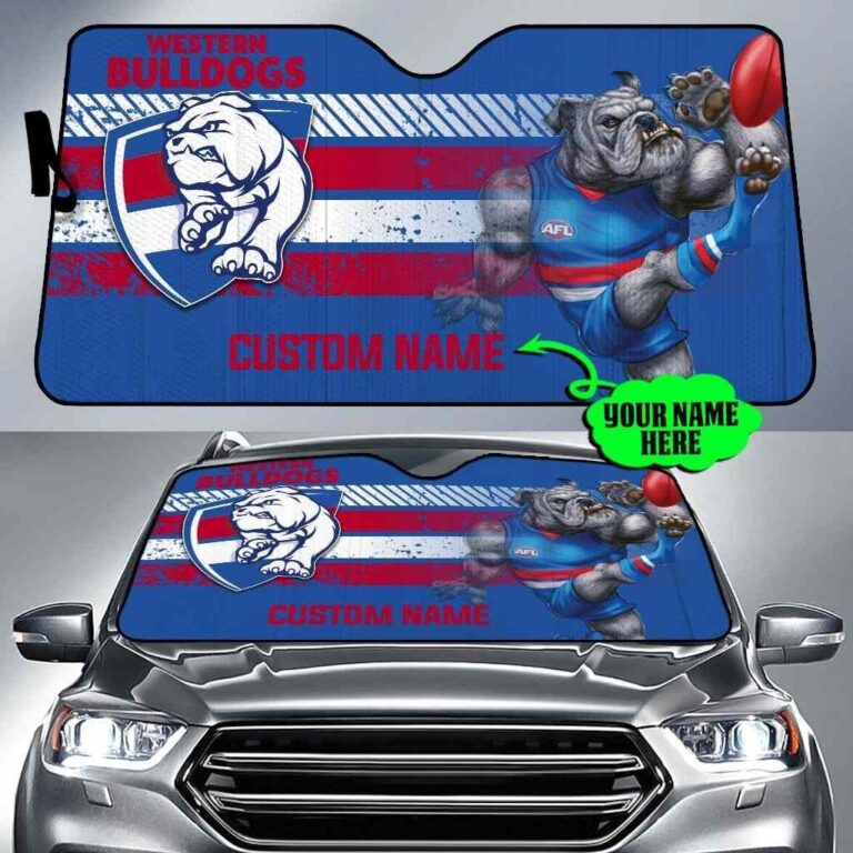 Australian Football League store - Loyal fans of Western Bulldogs's Auto Sun Shades:vintage Australian Football League suit,uniform,apparel,shirts,merch,hoodie,jackets,shorts,sweatshirt,outfits,clothes