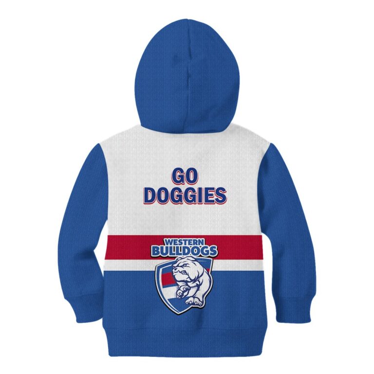Australian Football League store - Loyal fans of Western Bulldogs's Kid Hoodie,Kid Zip Hoodie:vintage Australian Football League suit,uniform,apparel,shirts,merch,hoodie,jackets,shorts,sweatshirt,outfits,clothes