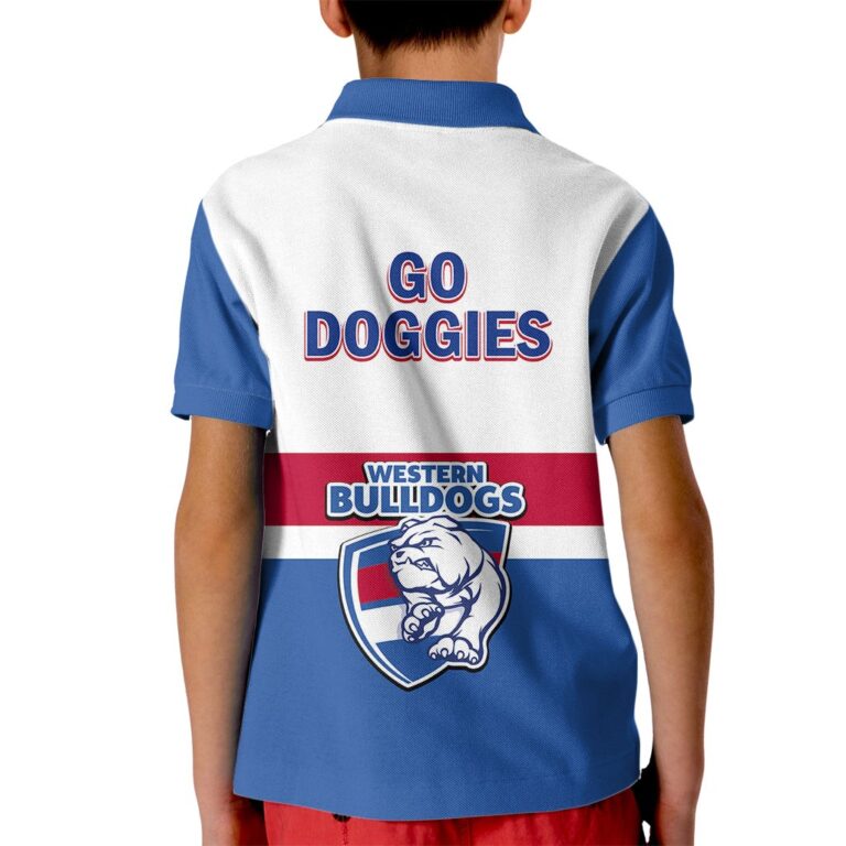 Australian Football League store - Loyal fans of Western Bulldogs's Kid Polo Shirt:vintage Australian Football League suit,uniform,apparel,shirts,merch,hoodie,jackets,shorts,sweatshirt,outfits,clothes